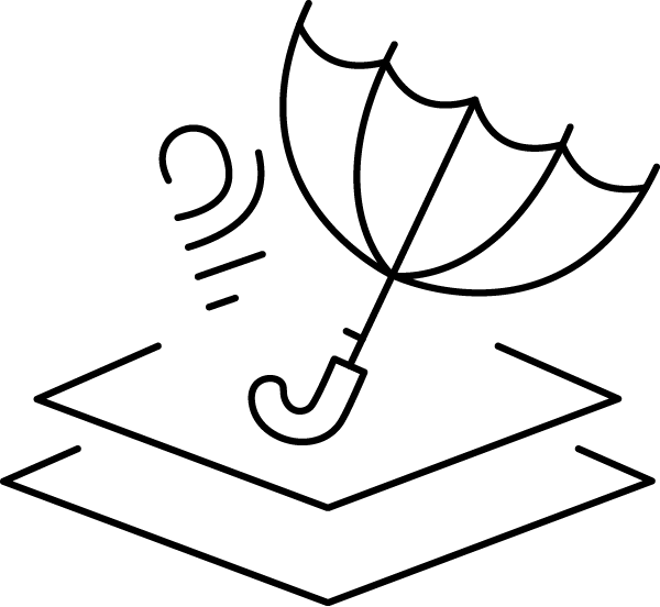 Windundurchlässig