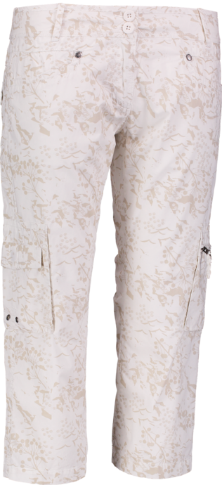 Damen Baumwolle shorts weiß BIRUO - NBSLP2376B