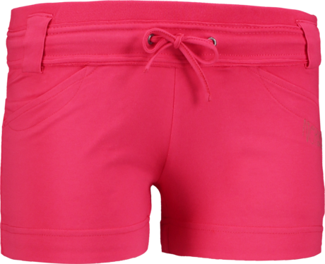 Damen Baumwolle shorts pink PLASTI - NBSLP2467