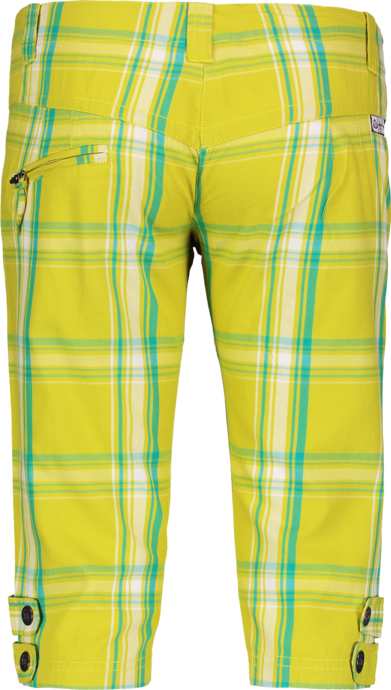 Damen Baumwolle shorts gelb SPINY - NBSLP3074B