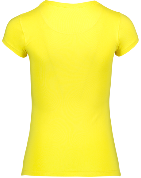 Damen Elastisches T-Shirt gelb BRILLIANT