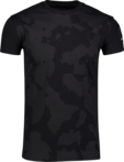 Herren Baumwolle T-Shirt schwarz ARMY