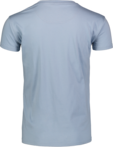 Herren Baumwolle T-Shirt blau CREST