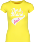 Damen Elastisches T-Shirt gelb BRILLIANT