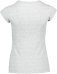Damen Baumwolle T-Shirt grau FLATER